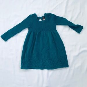 Tea Collection Teal Dress, 18-24 mos